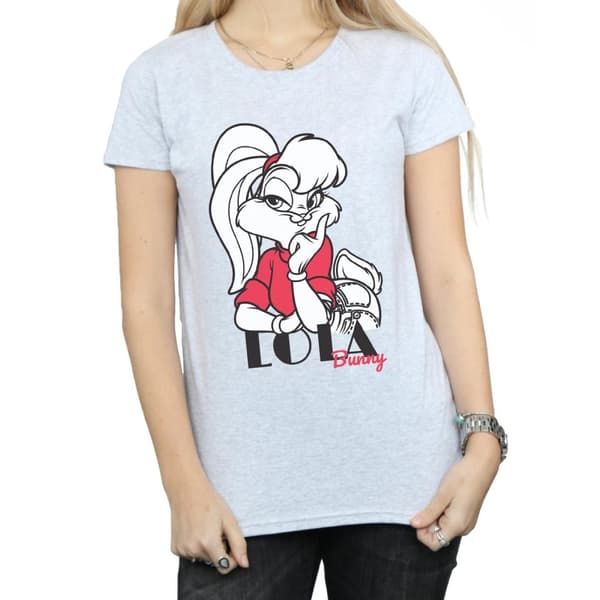 Looney Tunes Dam/Tjej Klassisk Lola Kanin T-shirt
