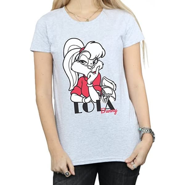 Looney Tunes Dam/Tjej Klassisk Lola Kanin T-shirt