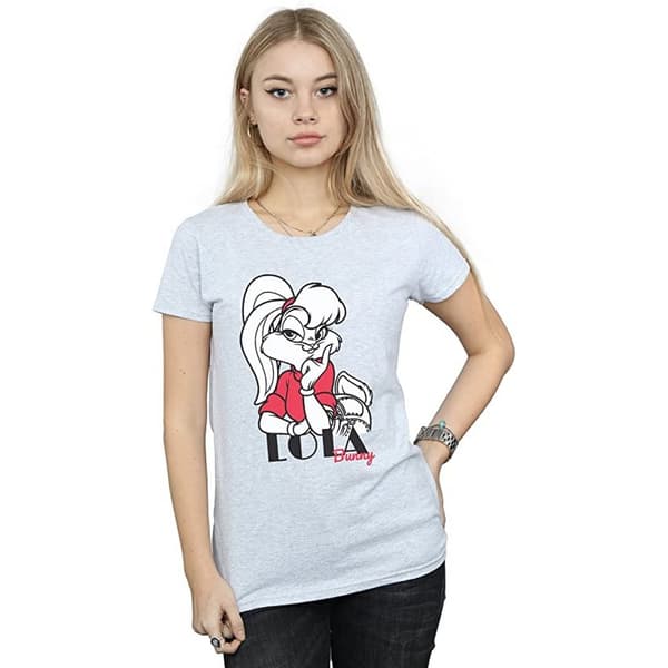 Looney Tunes Dam/Tjej Klassisk Lola Kanin T-shirt