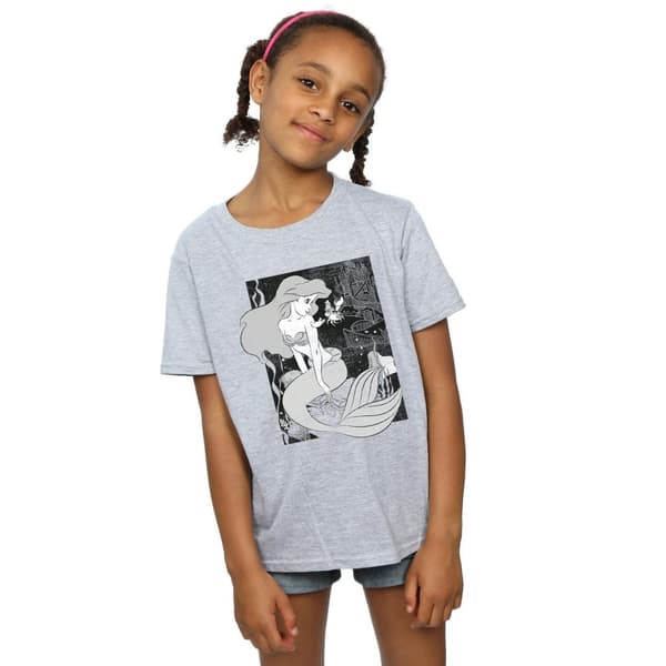 The Little Mermaid T-shirt til piger