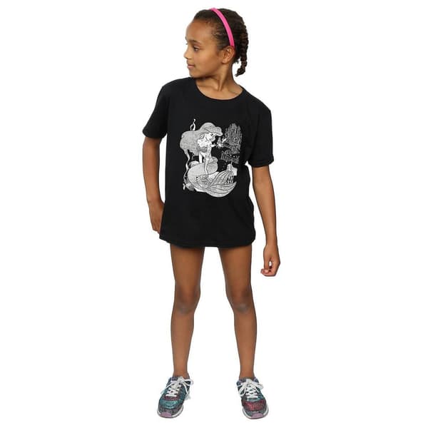 The Little Mermaid T-shirt til piger