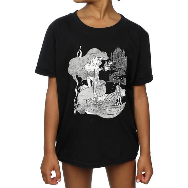 The Little Mermaid T-shirt til piger