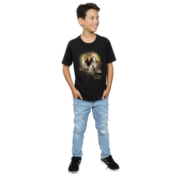 Star Wars: The Last Jedi Boys Porg Brushed Cotton T-Shirt