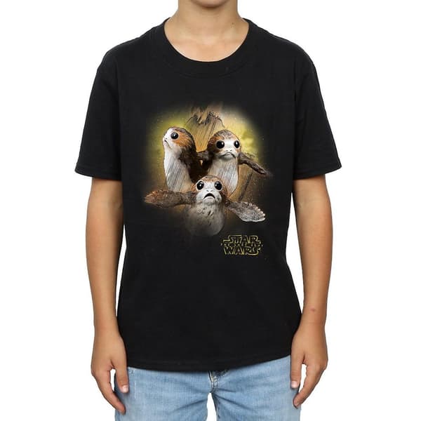 Star Wars: The Last Jedi Boys Porg Brushed Cotton T-Shirt