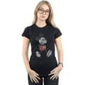 Miniatyrbillede 1 af 5: Disney Womens/Ladies Walking Mickey Mouse Cotton T-Shirt