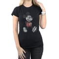 Miniatyrbillede 5 af 5: Disney Womens/Ladies Walking Mickey Mouse Cotton T-Shirt