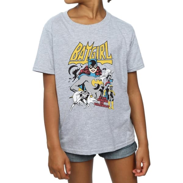 DC Comics Girls Heroine Or Villainess Batgirl Cotton T-Shirt