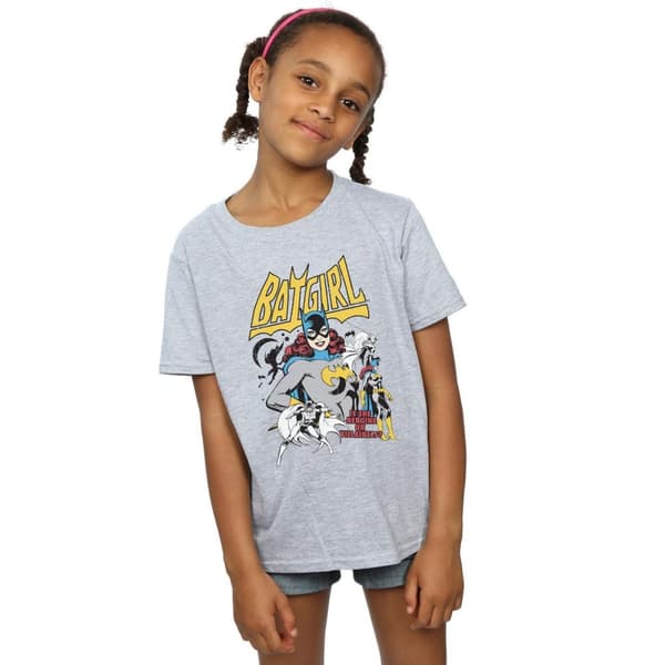 DC Comics Girls Heroine Or Villainess Batgirl Cotton T-Shirt