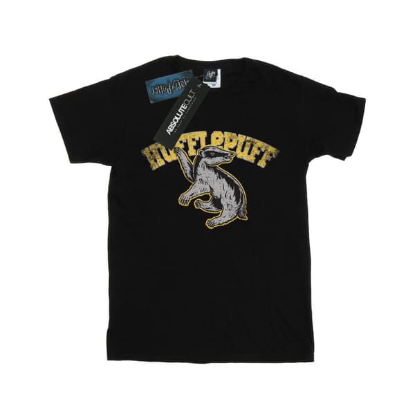 Harry Potter Hufflepuff T-shirt i bomull för flickor