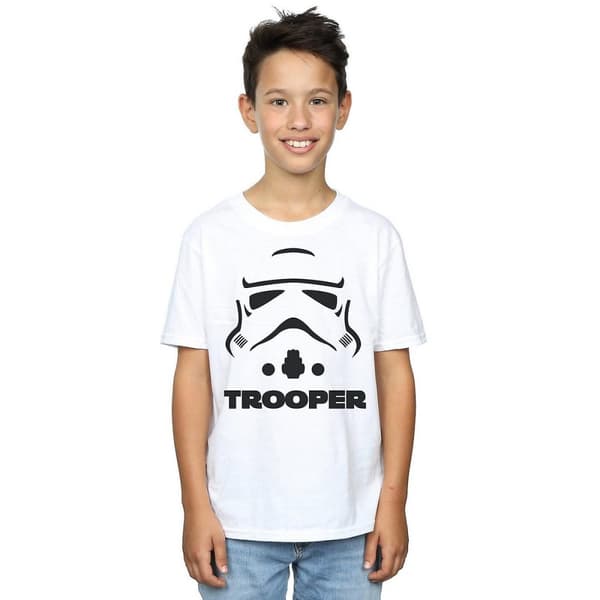 Star Wars Stormtrooper T-shirt i bomull för pojkar
