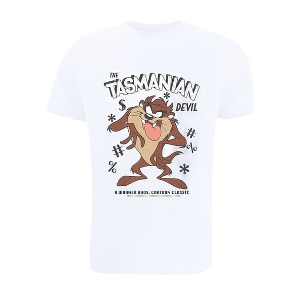 Looney Tunes Boys Tasmanian Devil Vintage Cotton T-Shirt