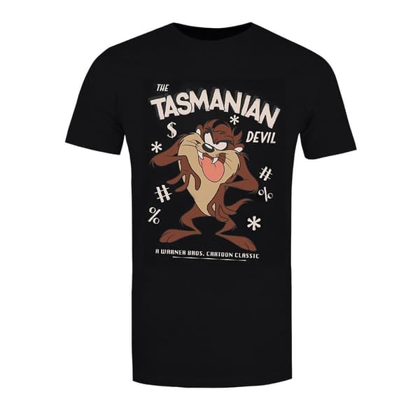 Looney Tunes Boys Tasmanian Devil Vintage Cotton T-Shirt