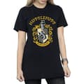 Miniatyrbilde 2 av 5: Harry Potter Womens/Ladies Hufflepuff Cotton Boyfriend T-Shirt