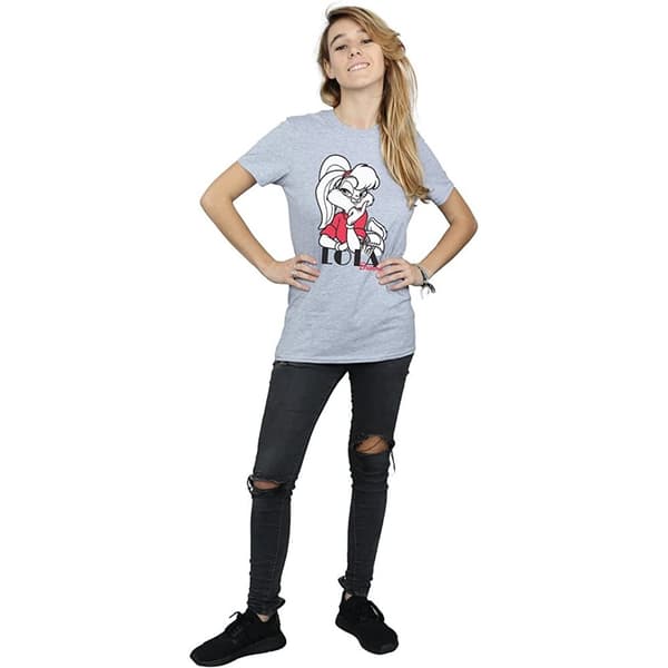 Looney Tunes Womens/Ladies Classic Lola Bunny Boyfriend T-Shirt