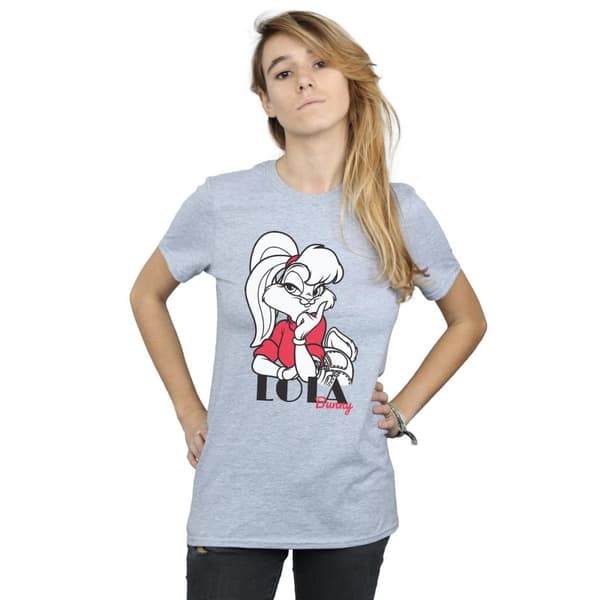Looney Tunes Womens/Ladies Classic Lola Bunny Boyfriend T-Shirt