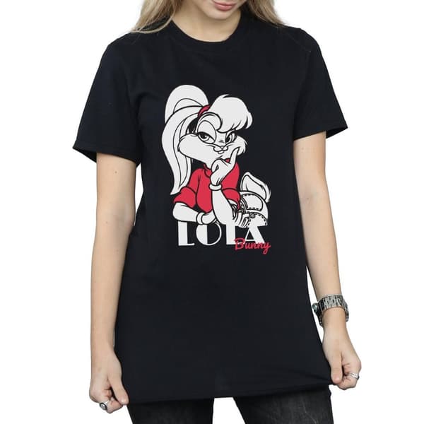 Looney Tunes Womens/Ladies Classic Lola Bunny Boyfriend T-Shirt