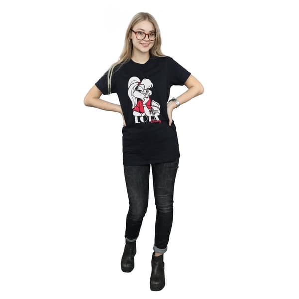 Looney Tunes Womens/Ladies Classic Lola Bunny Boyfriend T-Shirt