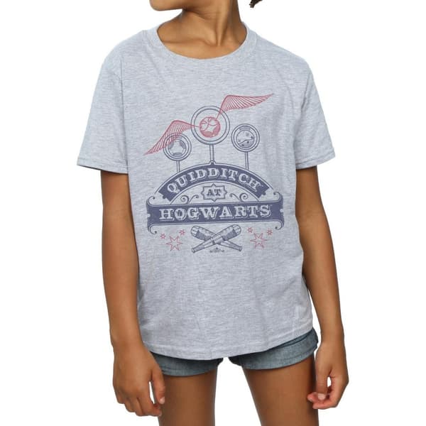 Harry Potter Girls Quidditch At Hogwarts T-Shirt
