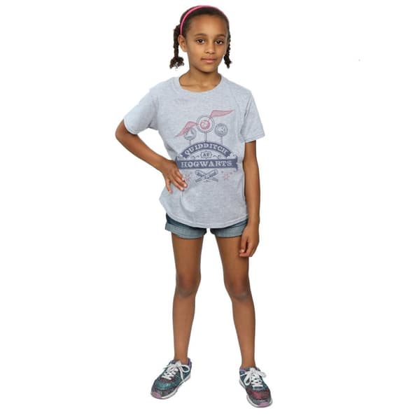 Harry Potter Girls Quidditch At Hogwarts T-Shirt