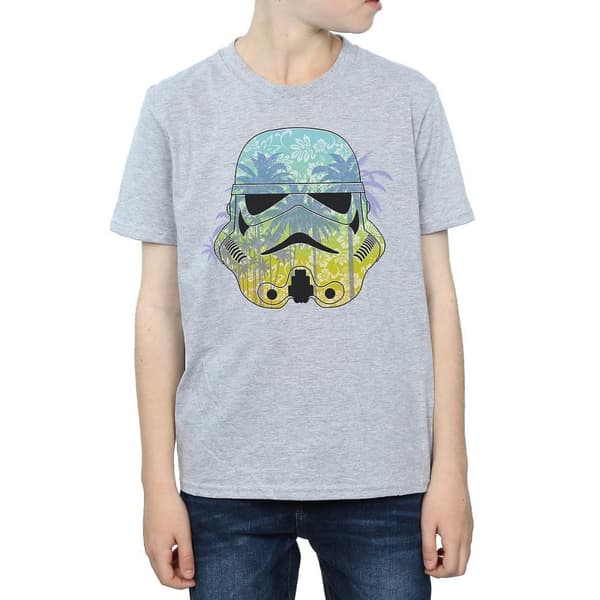 Star Wars Hawaii-t-shirt med stormtrooper från Command för pojkar