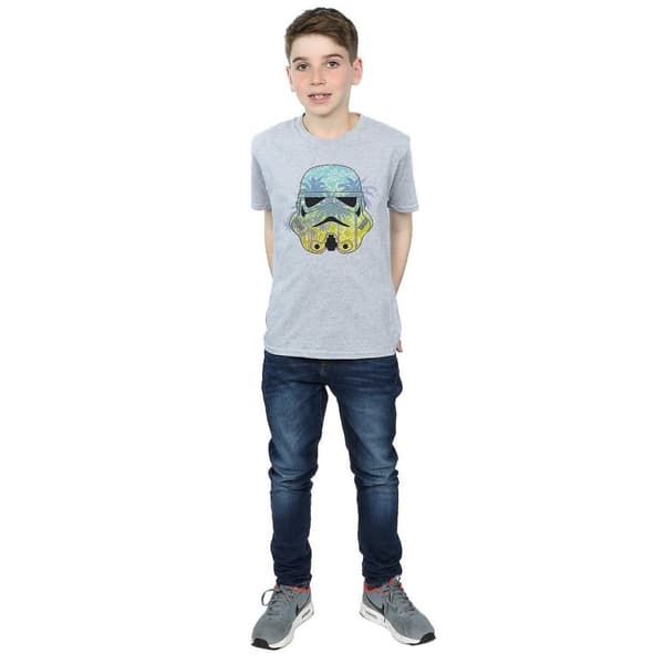 Star Wars Hawaii-t-shirt med stormtrooper från Command för pojkar