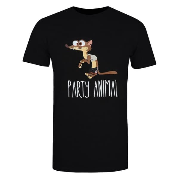 Zootropolis Mens Party Animal Cotton T-Shirt