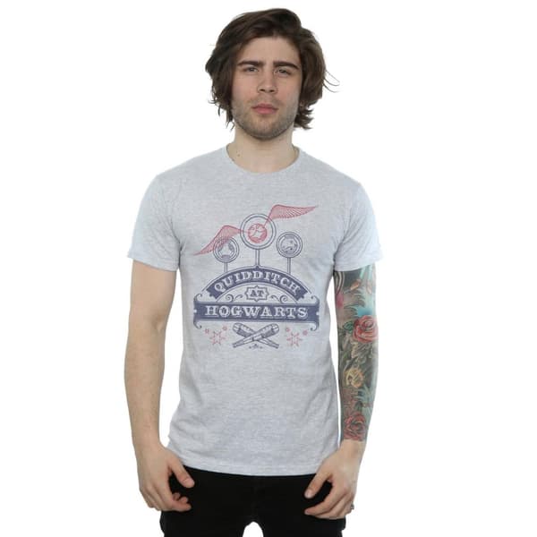 Harry Potter Quidditch At Hogwarts T-shirt för herrar
