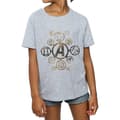 Miniatyrbild 1 av 5: Avengers Infinity War T-shirt för flickor med ikoner
