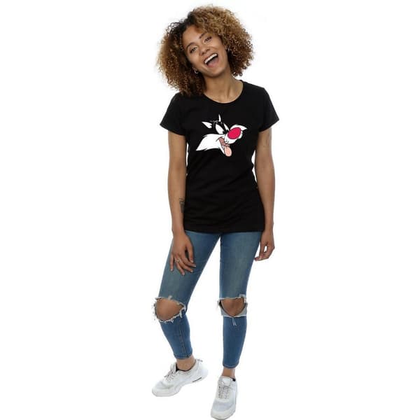 Looney Tunes Womens/Ladies Sylvester Cotton T-Shirt