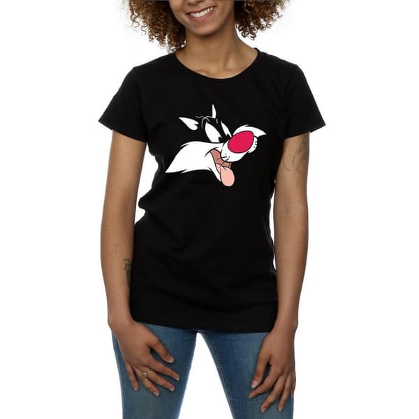 Looney Tunes Womens/Ladies Sylvester Cotton T-Shirt