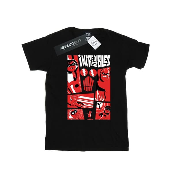 The Incredibles Collage t-shirt i bomull för herrar