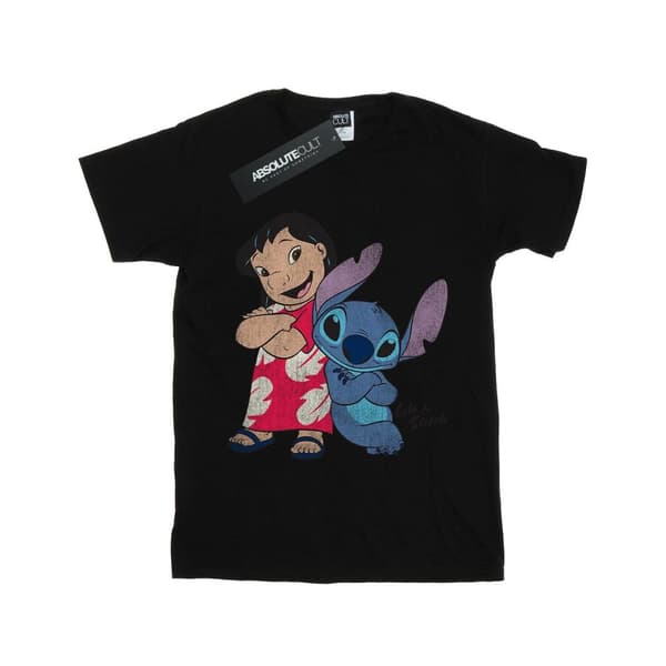 Lilo & Stitch Klassisk bomulls-T-shirt för flickor