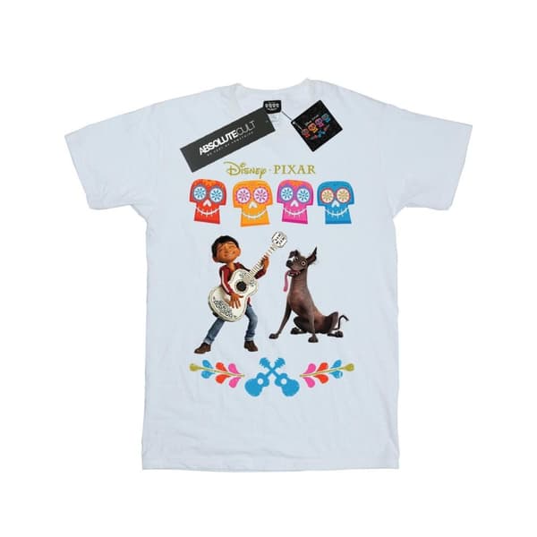 Coco Girls Miguel Logo Cotton T-Shirt