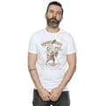 Pikkukuva 4 / 5: Looney Tunes Mens Wile E Coyote Guitar Cotton T-Shirt