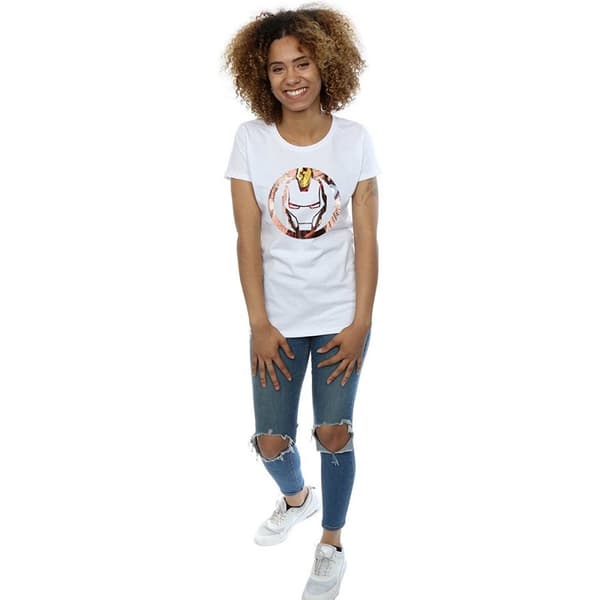 Iron Man Womens/Ladies Montage Cotton T-Shirt