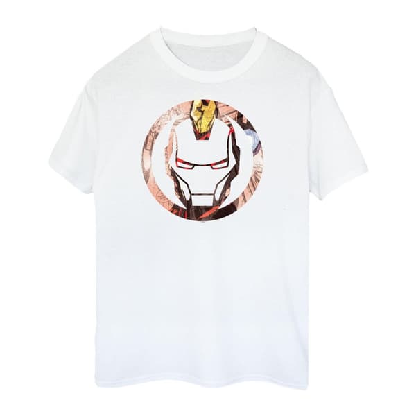 Iron Man Womens/Ladies Montage Cotton T-Shirt