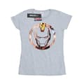 Miniatyrbilde 1 av 5: Iron Man Womens/Ladies Montage Cotton T-Shirt