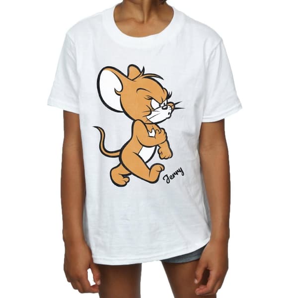 Tom and Jerry Girls Mouse Cotton T-Shirt