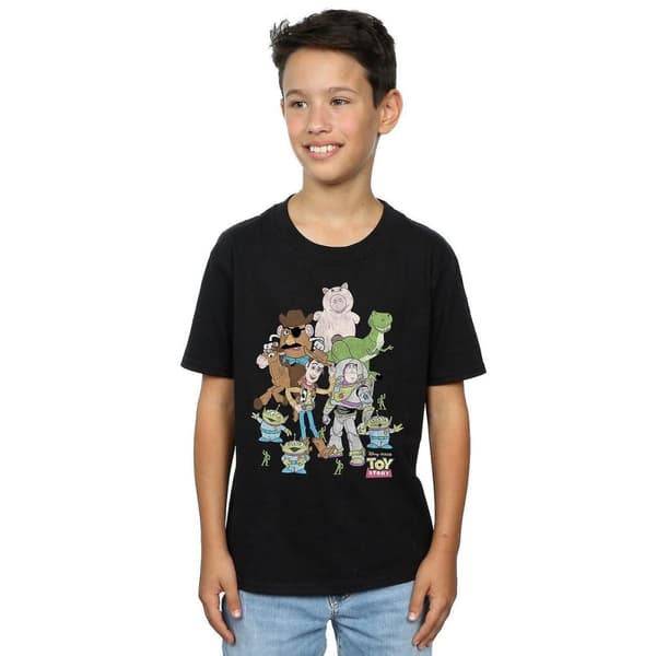 Toy Story Gruppens bomulls-T-shirt för pojkar