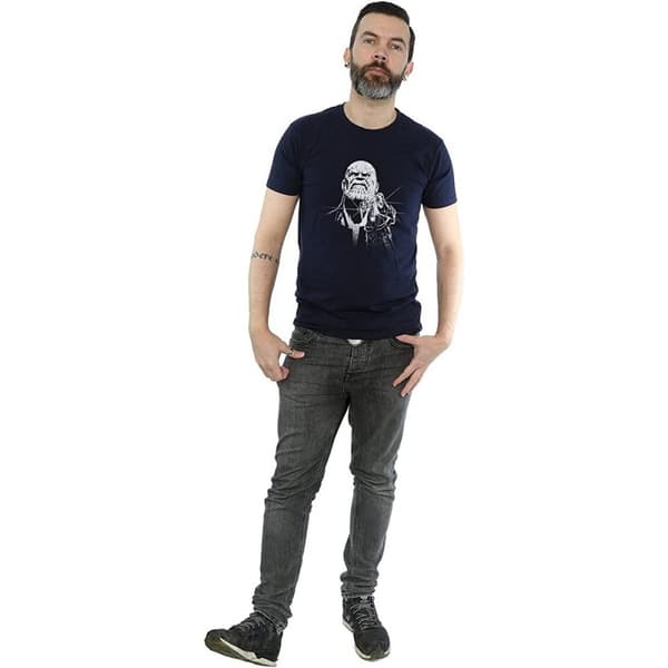 Avengers Infinity War Thanos Fiercest T-shirt i bomull för herrar