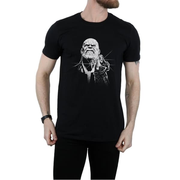 Avengers Infinity War Thanos Fiercest T-shirt i bomull för herrar