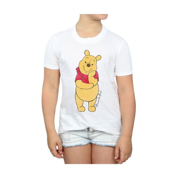 Winnie the Pooh Klassisk bomulls-T-shirt för flickor