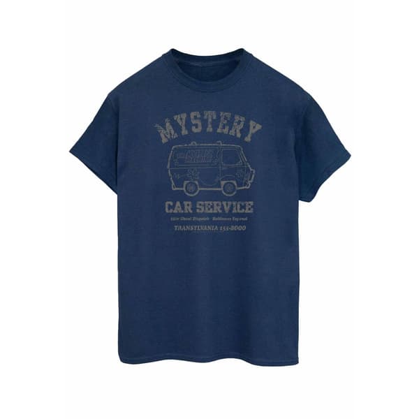 Scooby Doo Dam/Lady Mystery Car Service Boyfriend T-shirt i bomull