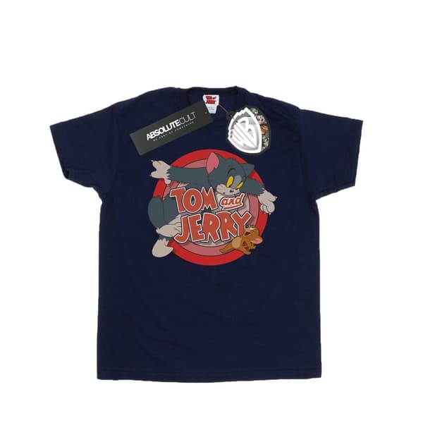 Tom and Jerry Catch T-shirt i bomull för flickor