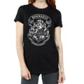 Pikkukuva 1 / 5: Harry Potter Womens/Ladies Hogwarts Crest Cotton Boyfriend T-Shirt