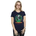 Miniatyrbild 5 av 5: National Lampoon´s Christmas Vacation Gråskala Clarkmas - bomulls-T-shirt för kvinnor/damer