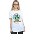 Miniatyrbild 2 av 5: National Lampoon´s Christmas Vacation Gråskala Clarkmas - bomulls-T-shirt för kvinnor/damer