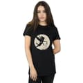 Miniatyrbild 3 av 5: Tinkerbell Dam/Tjej Moon Bomull Boyfriend Crop T-shirt