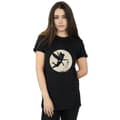 Miniatyrbild 5 av 5: Tinkerbell Dam/Tjej Moon Bomull Boyfriend Crop T-shirt