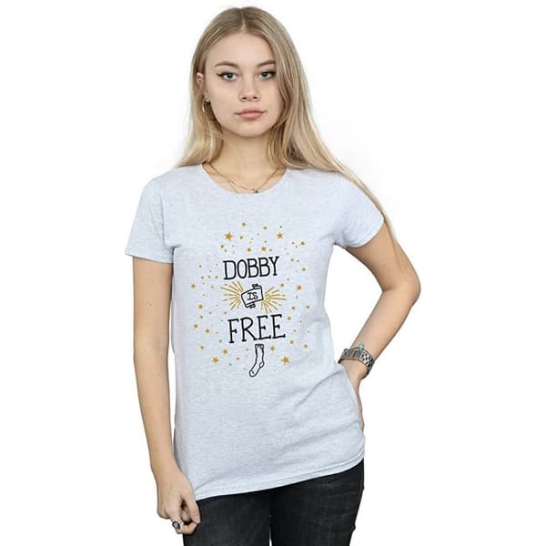 Harry Potter Womens/Ladies Dobby Is Free T-Shirt